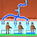 帮马儿喝到水